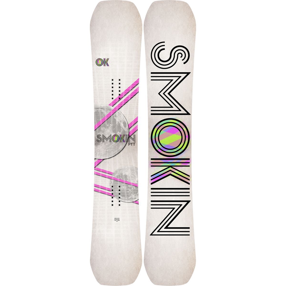 SMOKIN スノーボード ホワイト　TTX152 SMOKIN スノーボード ホワイト TTX152（Smokin' Snowboards