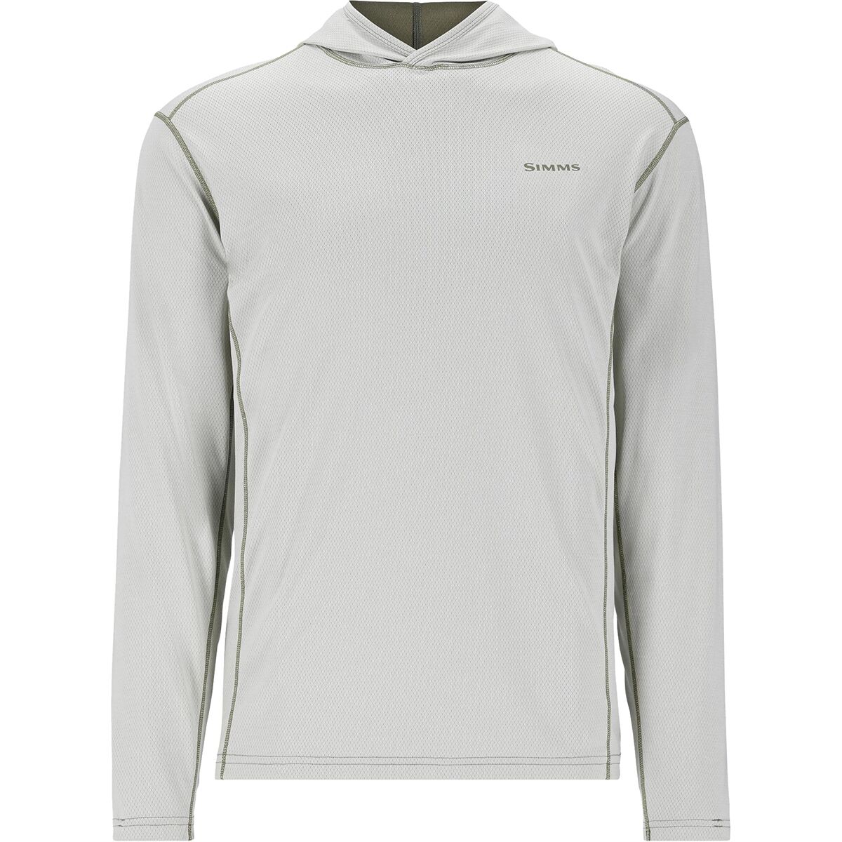 Image of Simms Bugstopper Hoodie - Men's Aspen Heather, S