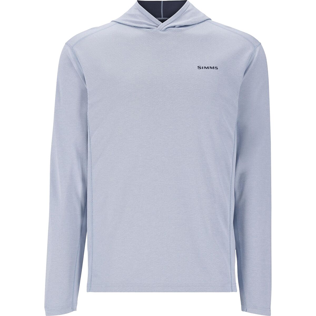 Image of Simms Bugstopper Hoodie - Men's Steel Blue Heather, XL