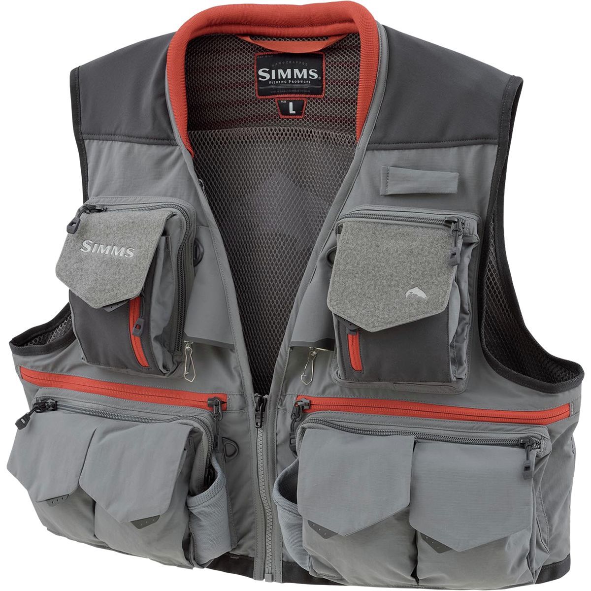 Simms Guide Vest Steel, L