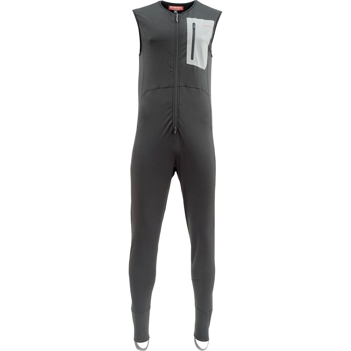 Simms Fleece Midlayer Bib Pant - Men's Raven, XXL