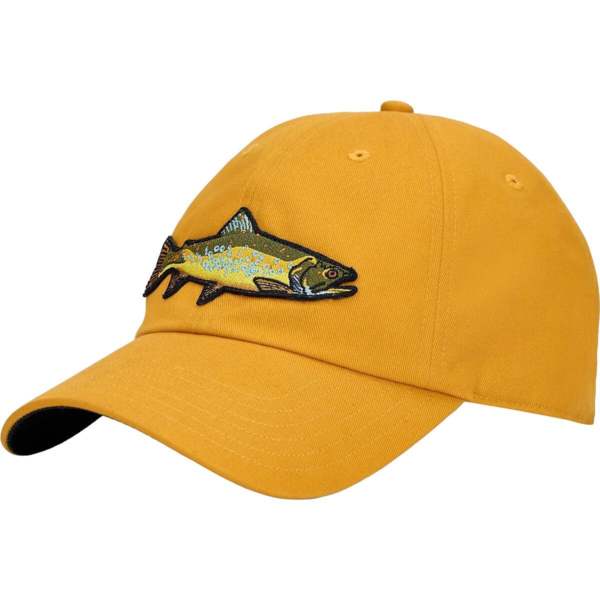 Image of Simms Single Haul Cap Amaretto Rainbow Trout, One Size