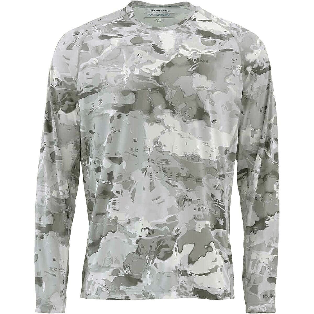 Simms SolarFlex Long-Sleeve Crewneck Print Shirt - Men's product image