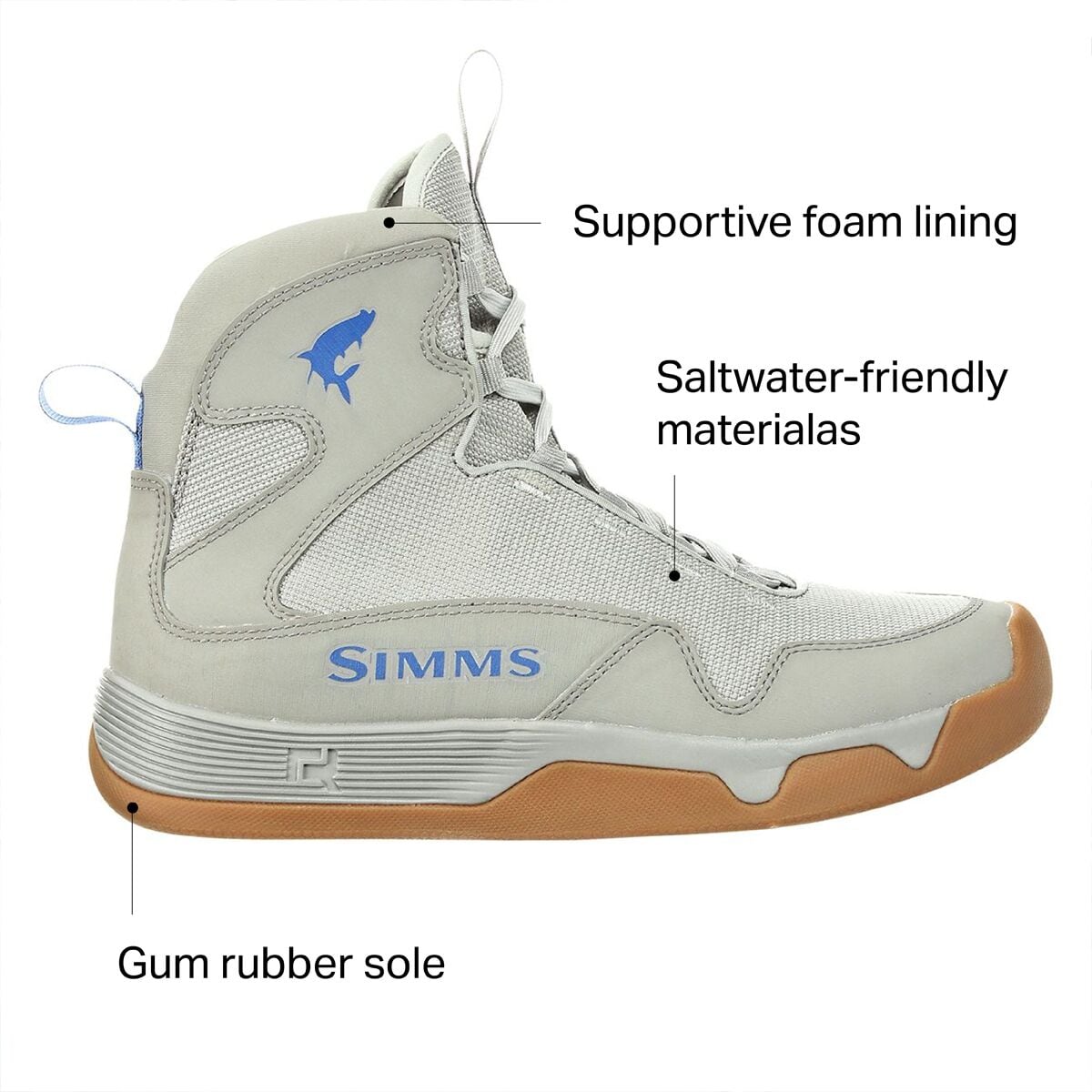 Simms Flats Sneaker - Boulder - Size 10.5