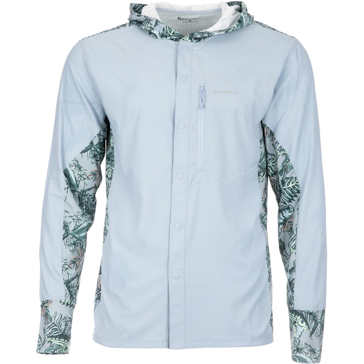 Simms Intruder Hoodie - Men's Slamdown Steel Blue, S