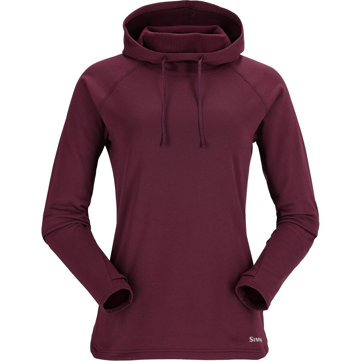 Simms Heavyweight Baselayer Hooded Top - Women's Mulberry, L