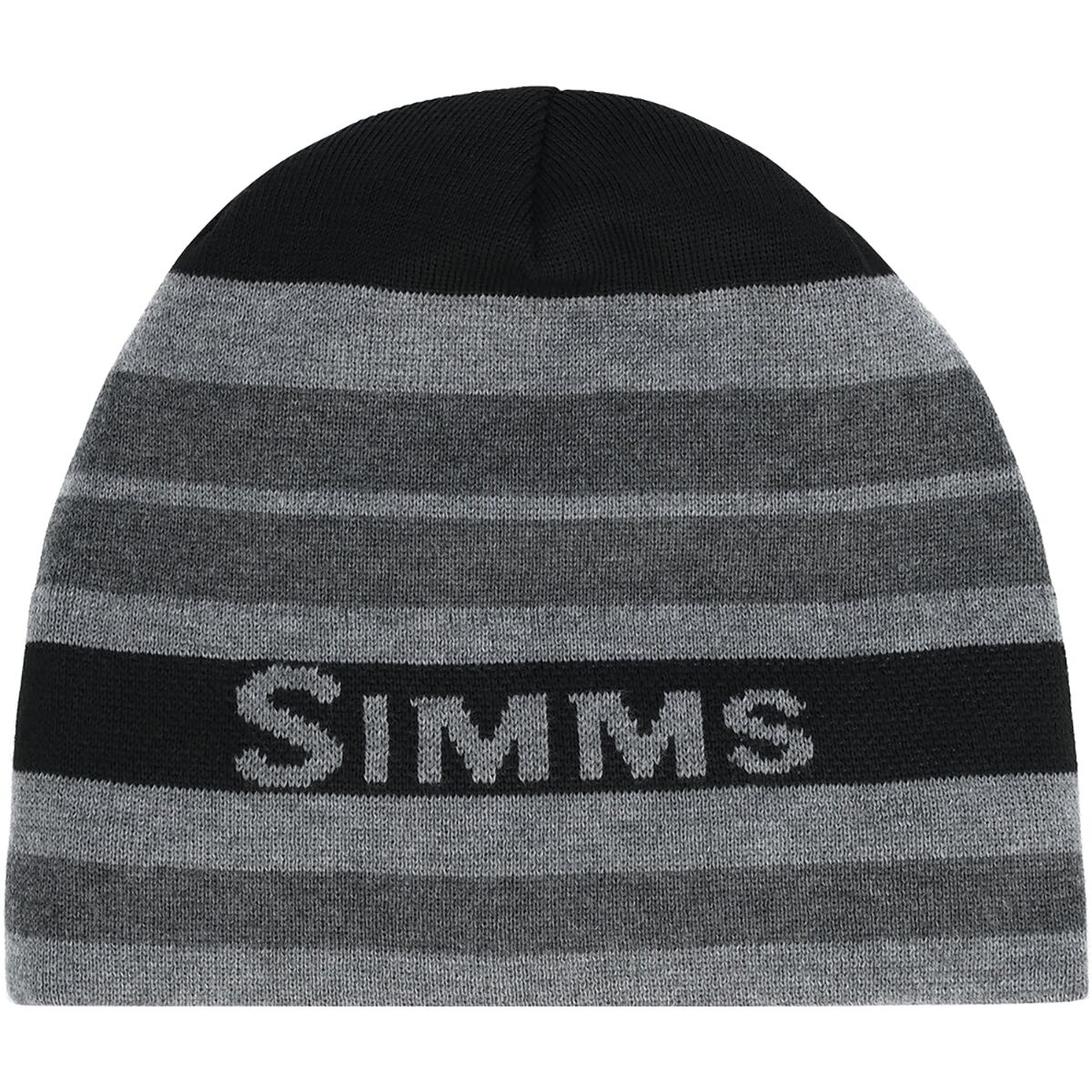 Image of Simms Everyday Beanie Carbon Stripe, One Size