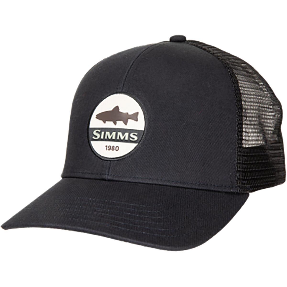 Simms Trout Patch Trucker Hat Fishing