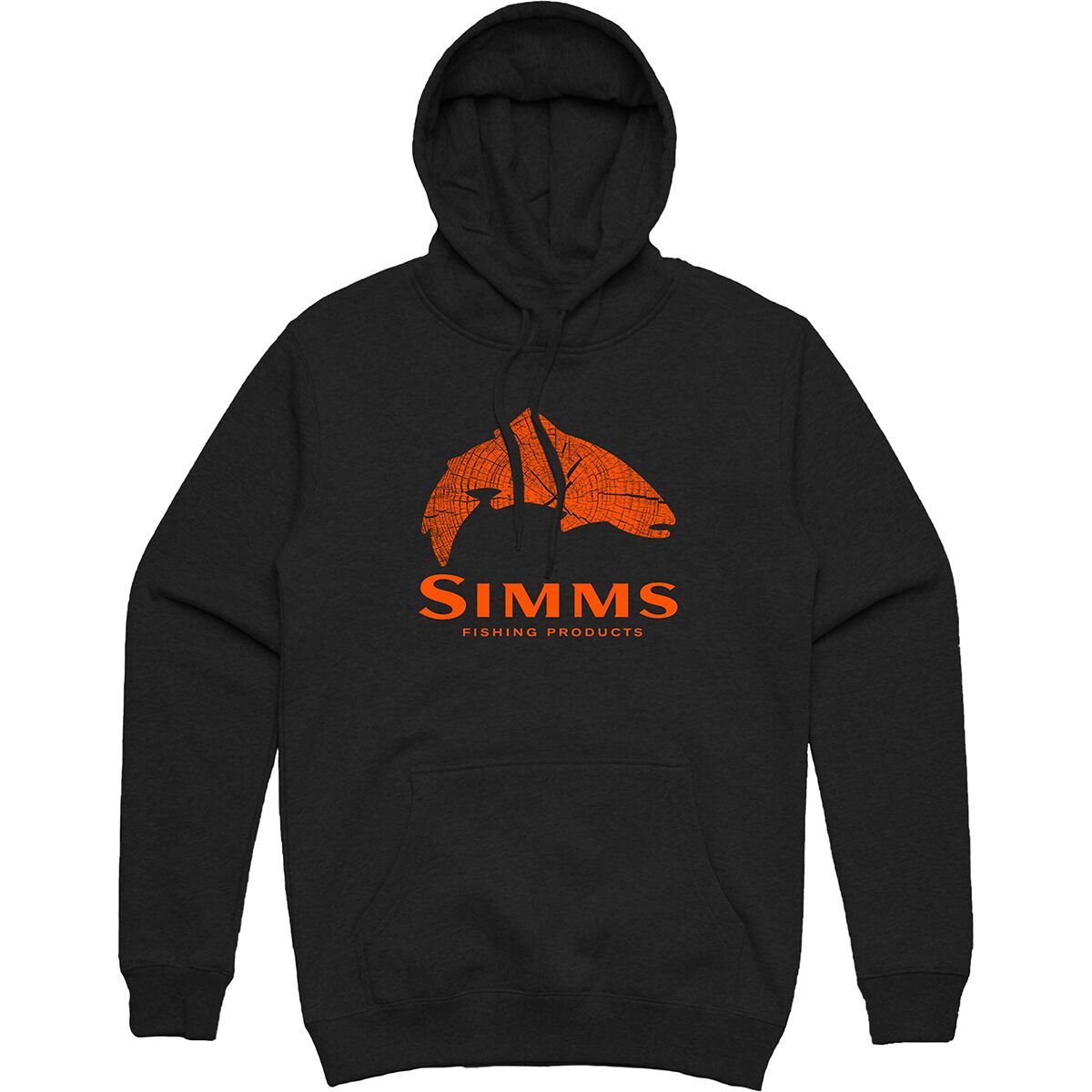 Simms Wood Trout Fill Hoodie - Men's Black, XXL