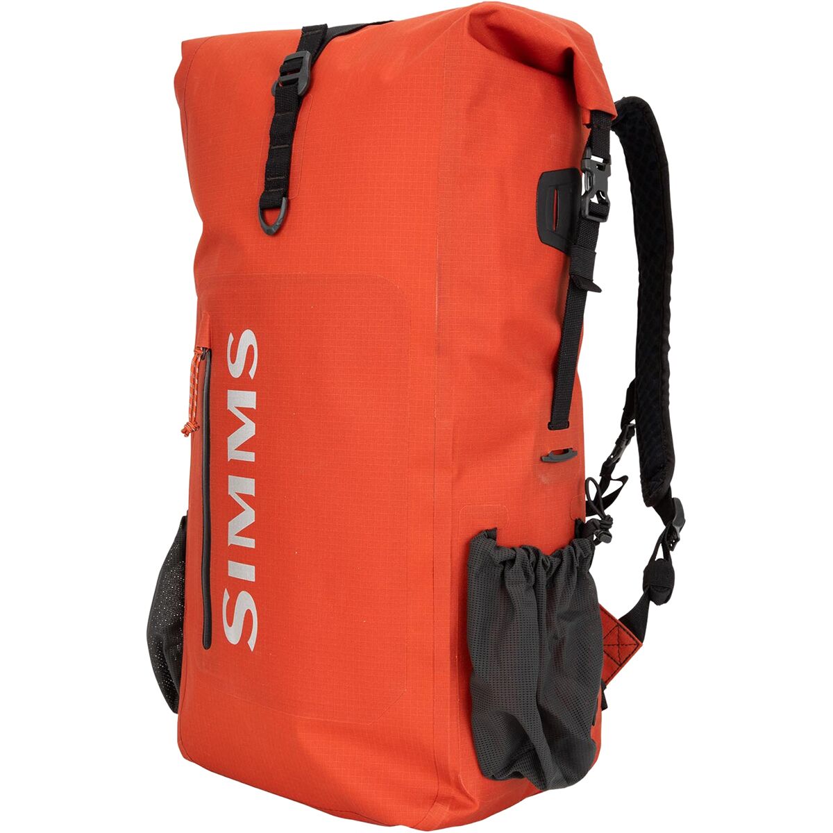 Simms Dry Creek Rolltop Backpack Simms Orange