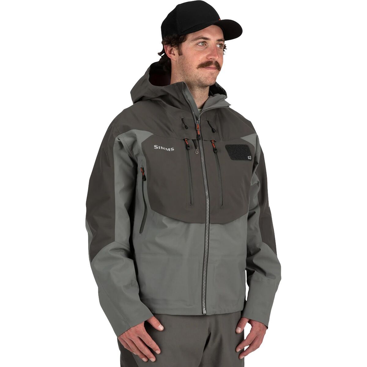 Simms G3 Guide Jacket - Men's Gunmetal, L
