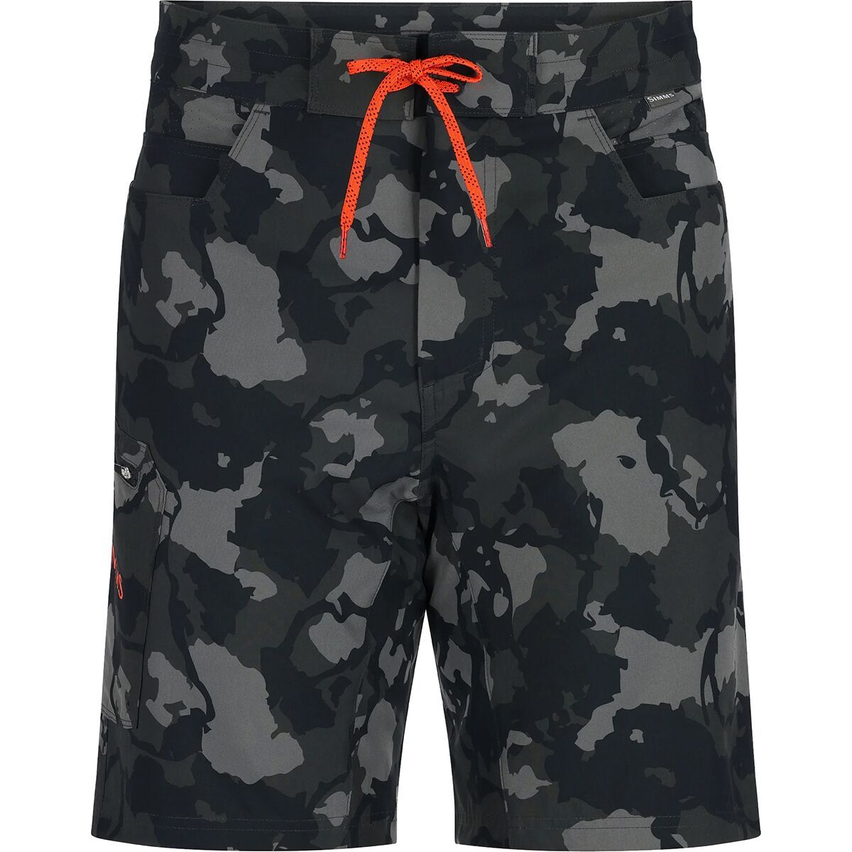 Simms Seamount Board Short - Men's Regiment Camo Carbon, 40