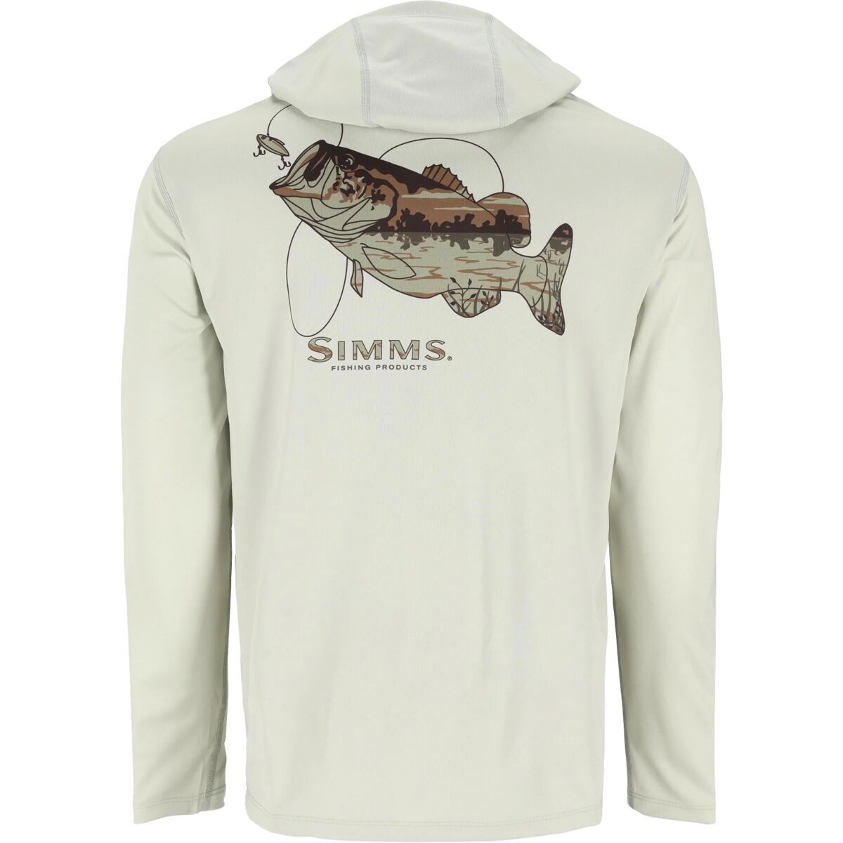 Image of Simms Artist Series Tech Hoodie - Men's Aspen Bass, S