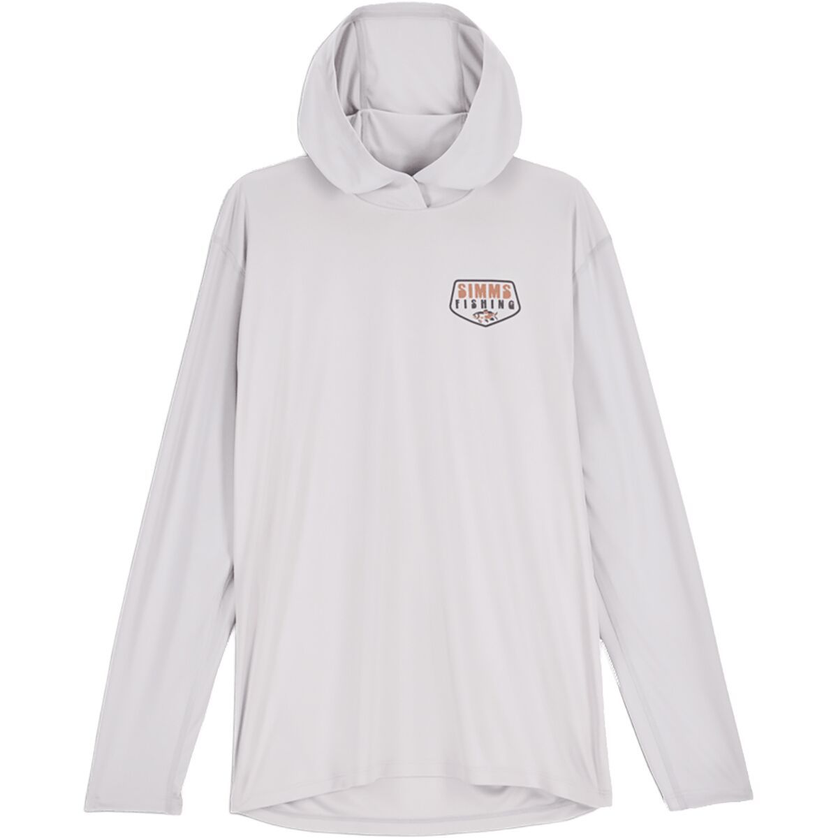 Image of Simms Artist Series Tech Hoodie - Men's Overcast Abstract Bass, M