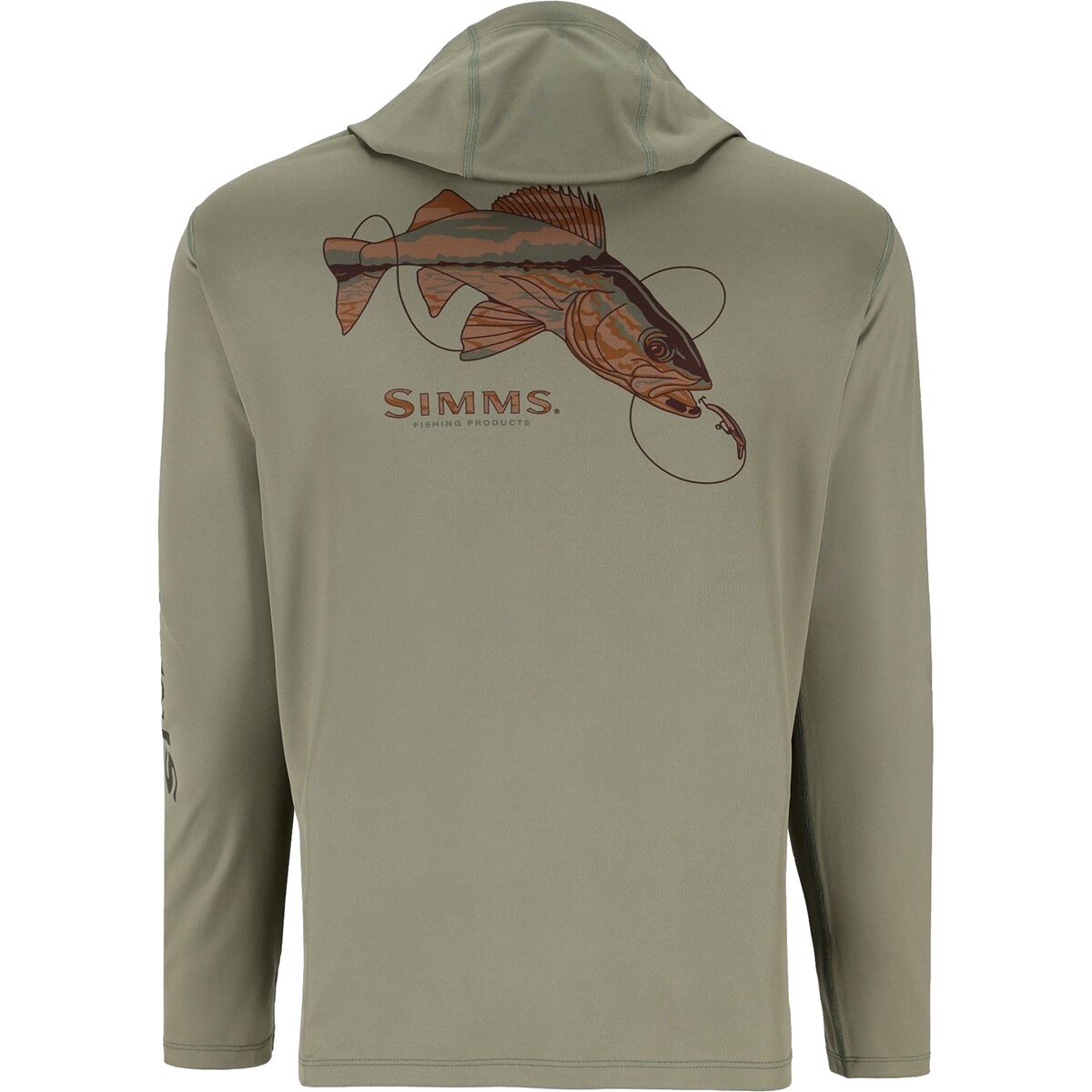 Image of Simms Artist Series Tech Hoodie - Men's Willow Walleye, L