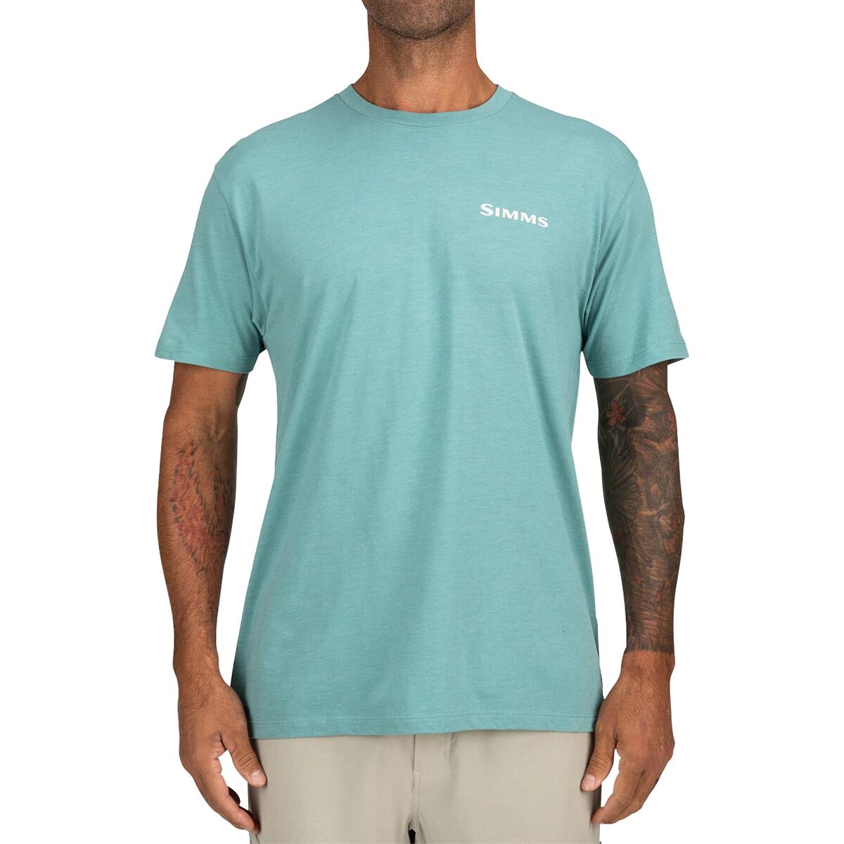 Simms Walleye Outline T-Shirt - Men's