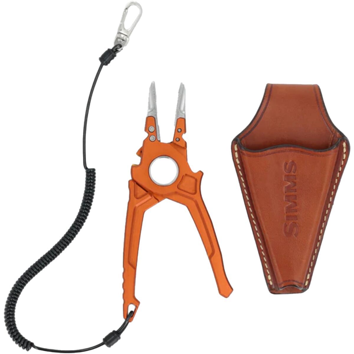 Image of Simms Guide Pliers Simms Orange, One Size