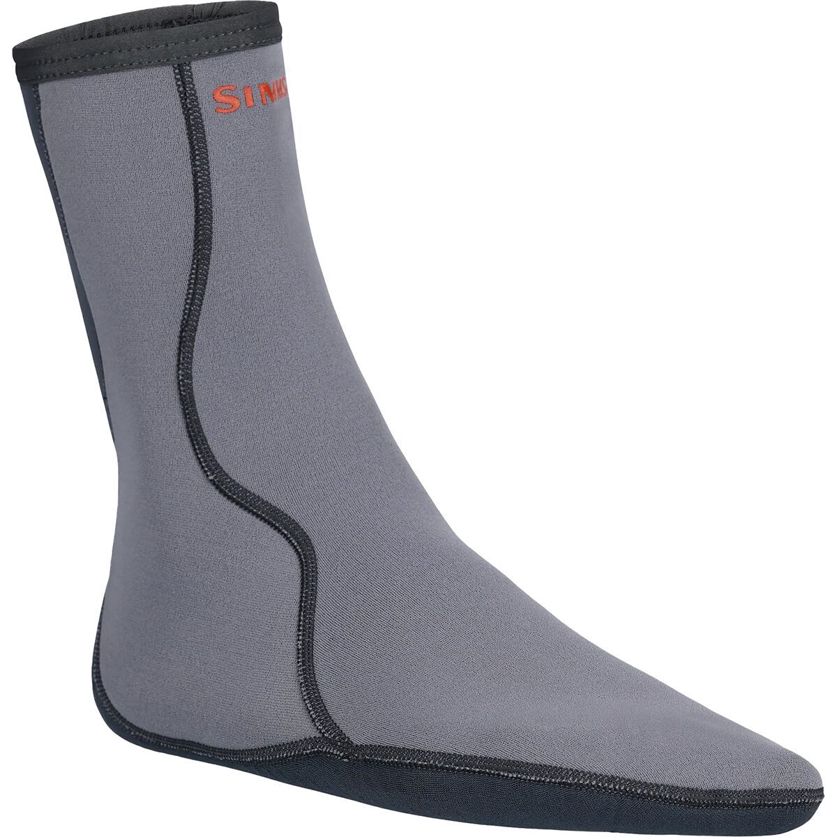 Image of Simms Neoprene Wading Sock Steel, S