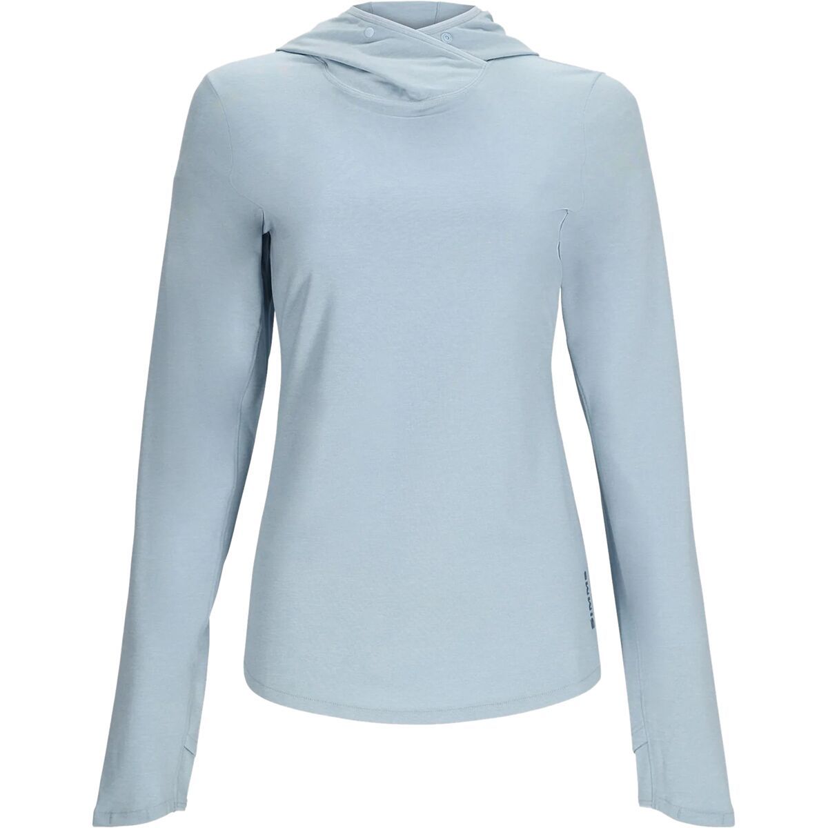 Simms Solarflex Hoodie - Women's Steel Blue Heather, XL