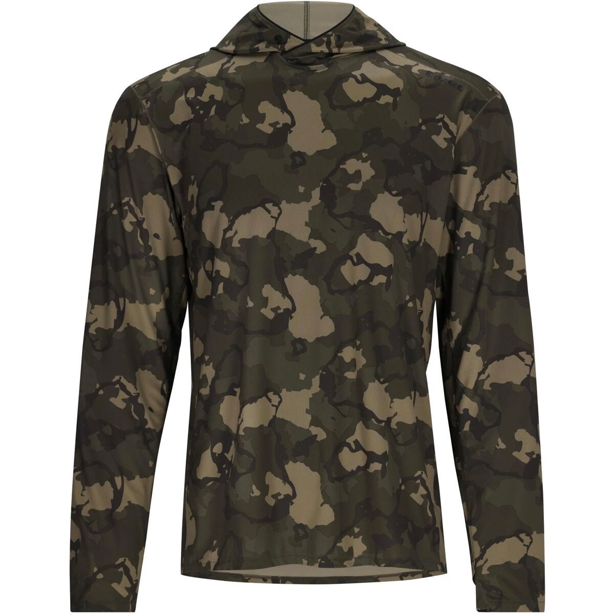 Simms Bugstopper SolarFlex Hoodie - Men's Regiment Camo Olive Drab, S