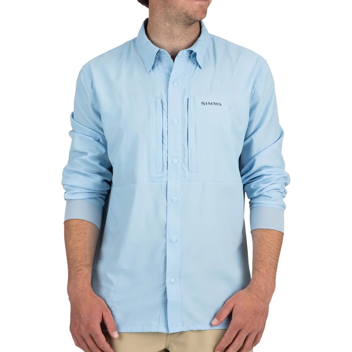 Simms Intruder BiComp Shirt - Men's Sky, 3XL