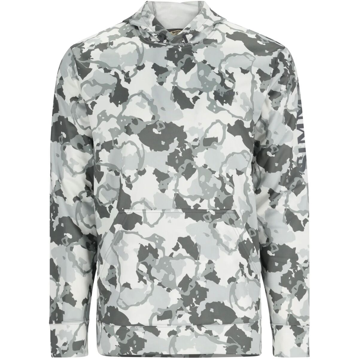 Simms Simms Challenger Solar Hoodie - Men's Regiment Camo Cinder/White, M
