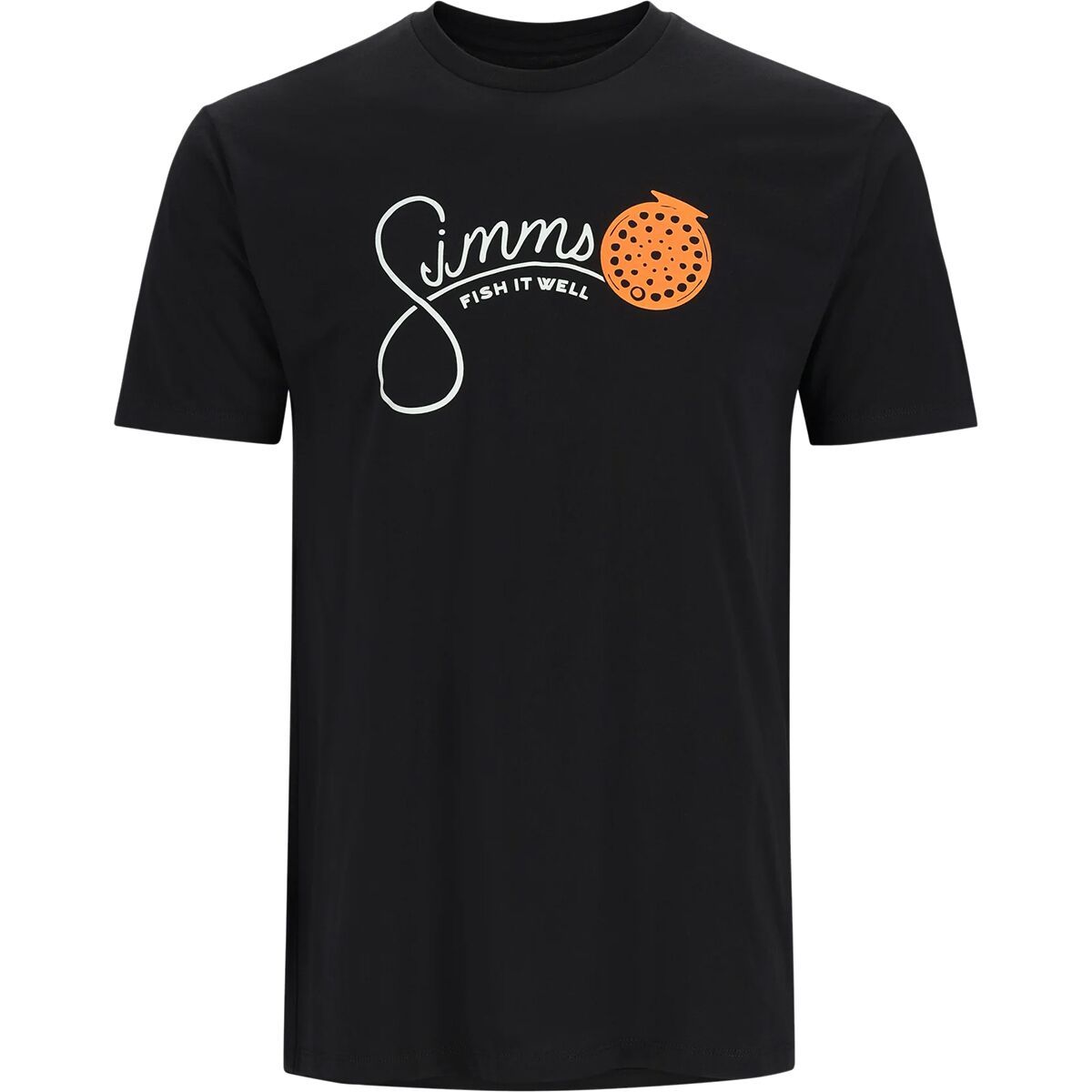 Simms Simms Reel Short-Sleeve T-Shirt - Men's Black, M