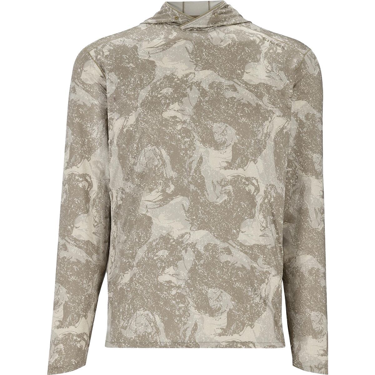 Image of Simms SolarFlex Hoody - Men's Back Eddy Stone, S