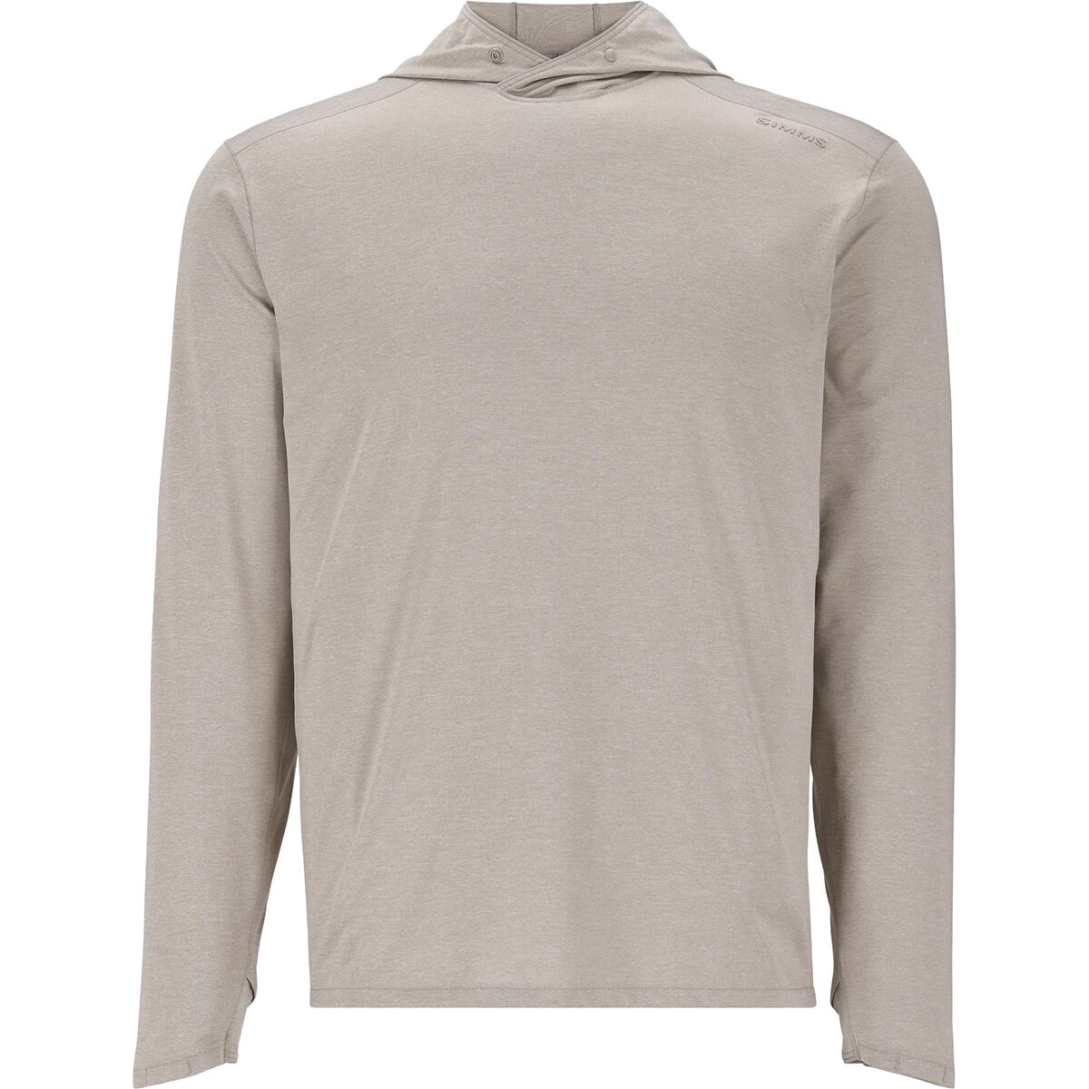 Image of Simms SolarFlex Hoody - Men's Dolomite Heather, M