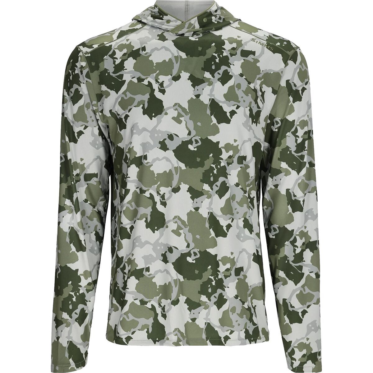 Simms SolarFlex Hoody - Men's Regiment Camo Clover, M