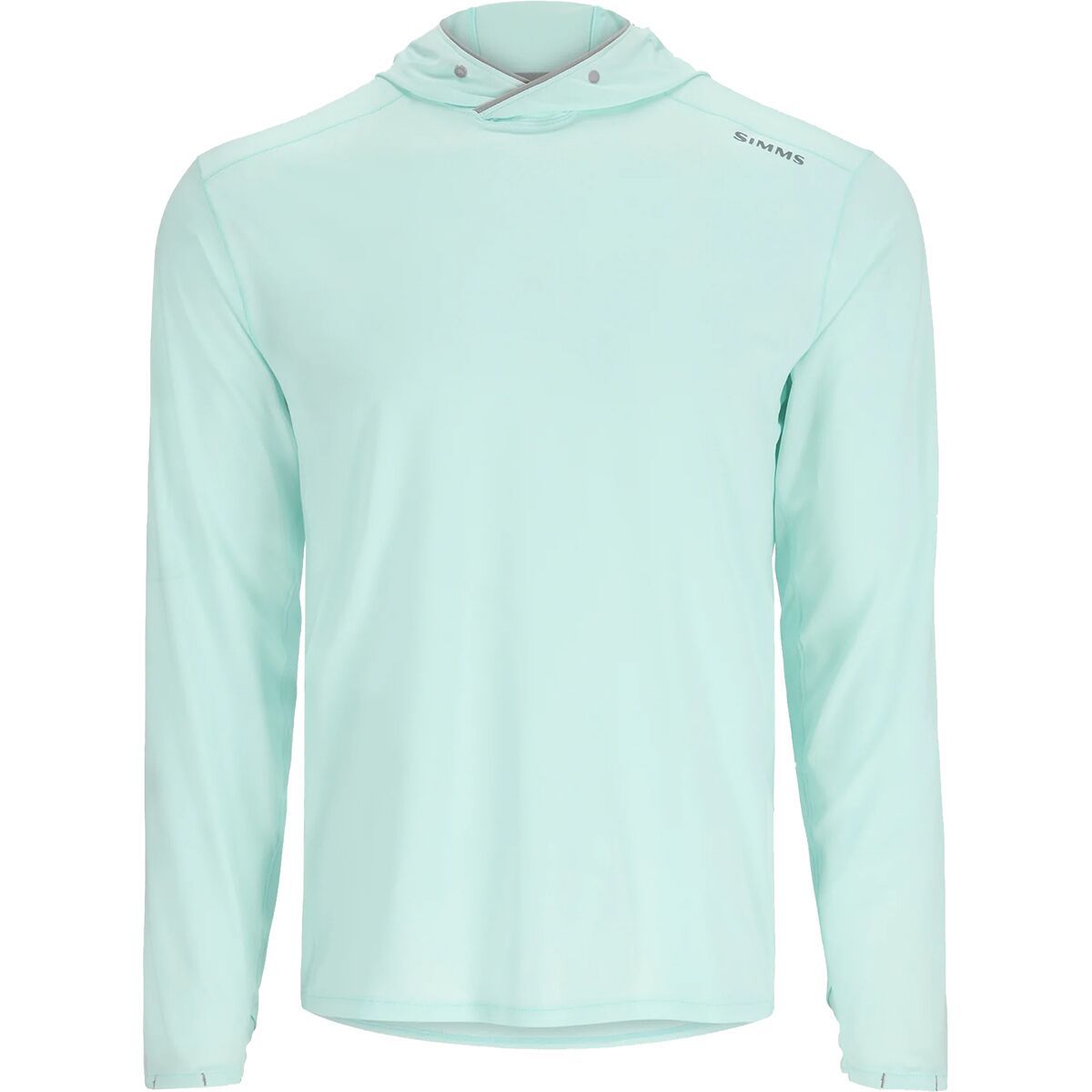 Simms SolarFlex Hoody - Men's Sea Breeze, XL
