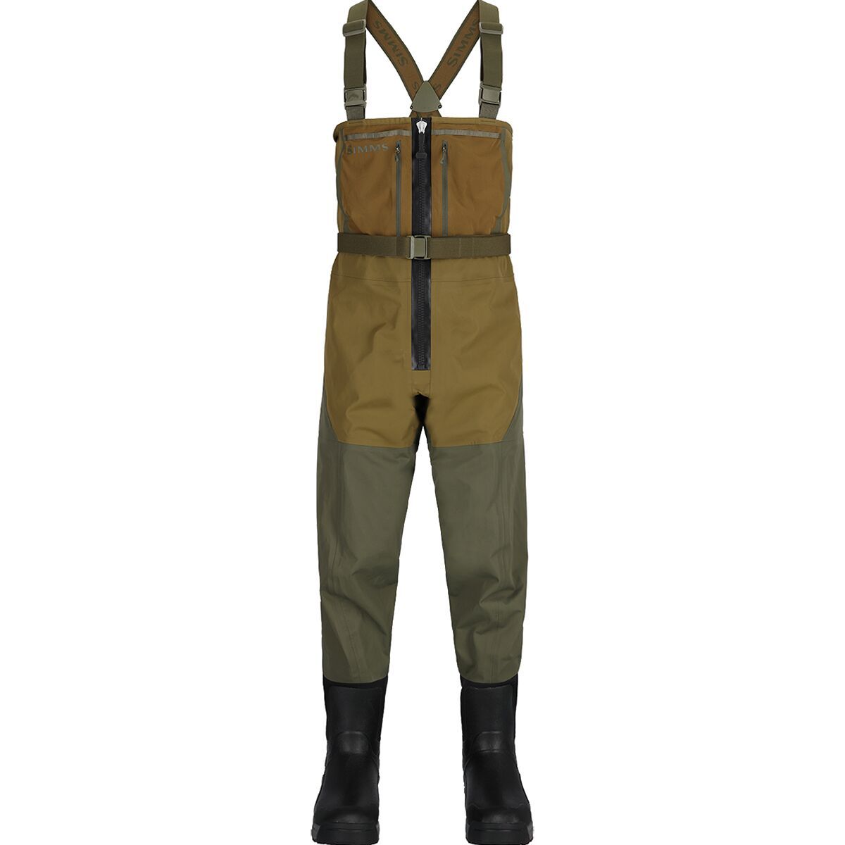 Image of Simms Freestone Z Bootfoot - Rubber - Men's Loden, L(10)