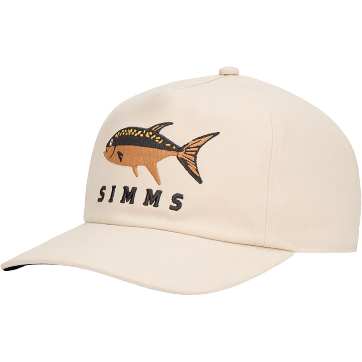 Image of Simms Double Haul Cap Burnished Clay Nomad Fish, One Size