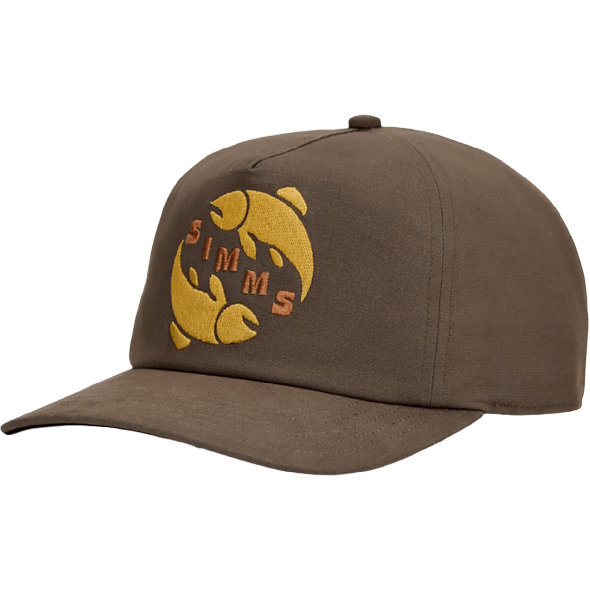 Image of Simms Double Haul Cap Loden Gemini Trout, One Size