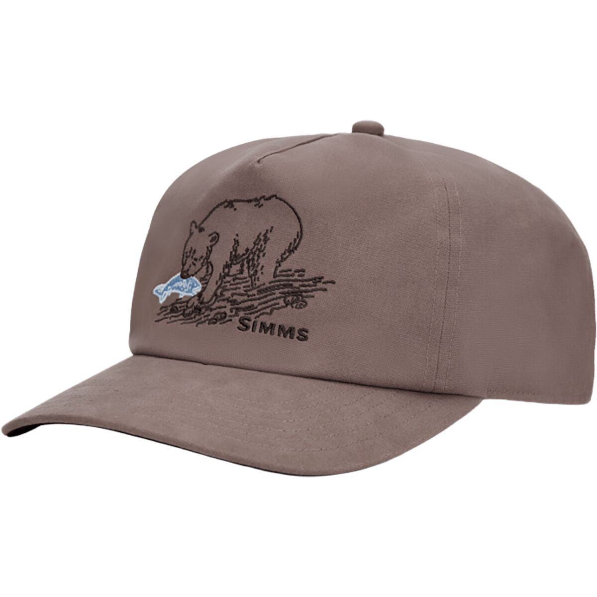 Image of Simms Double Haul Cap Silt, One Size