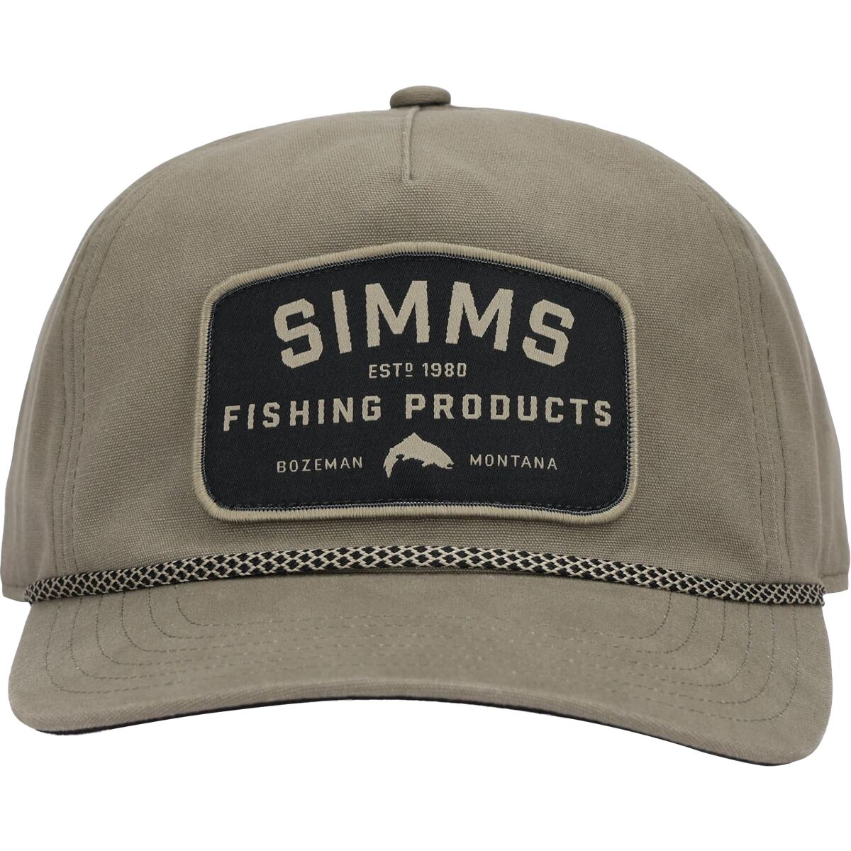 Simms Simms Double Haul Rope Cap Stone, One Size