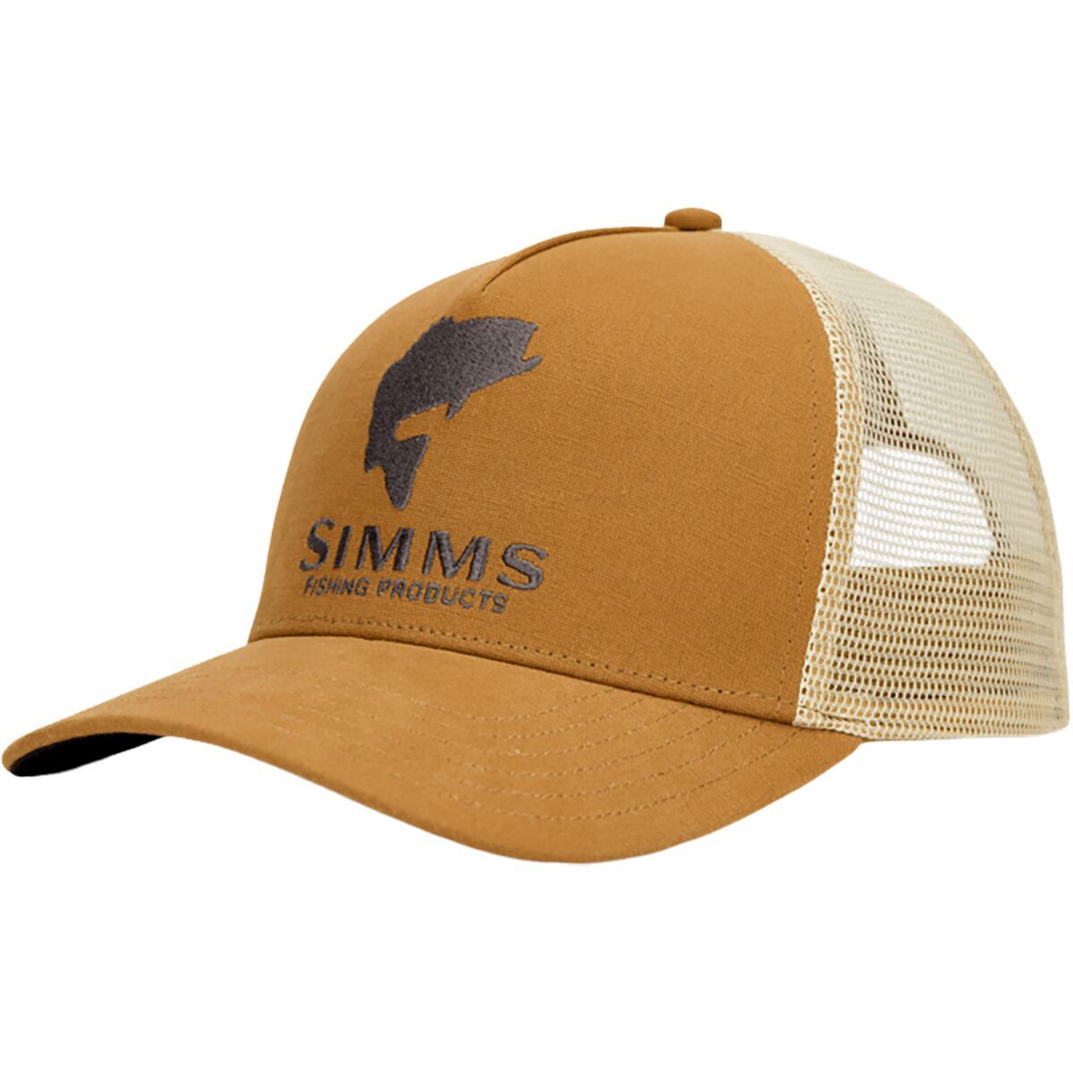 Image of Simms Double Haul Trucker Hat Sepia, One Size