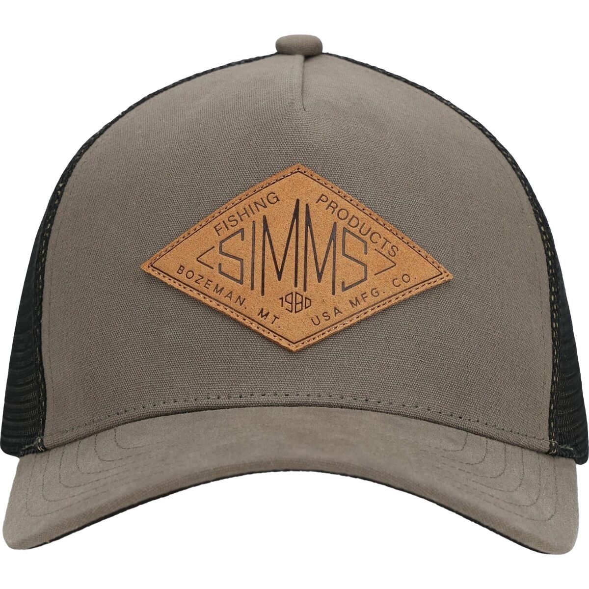 Image of Simms Double Haul Trucker Hat Smokey Olive, One Size
