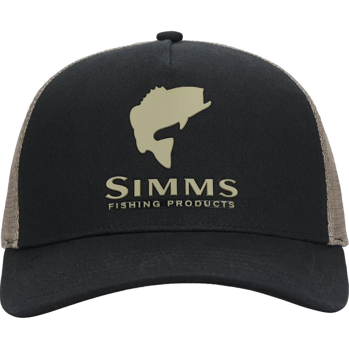 Image of Simms Double Haul Trucker Hat Stone Black, One Size