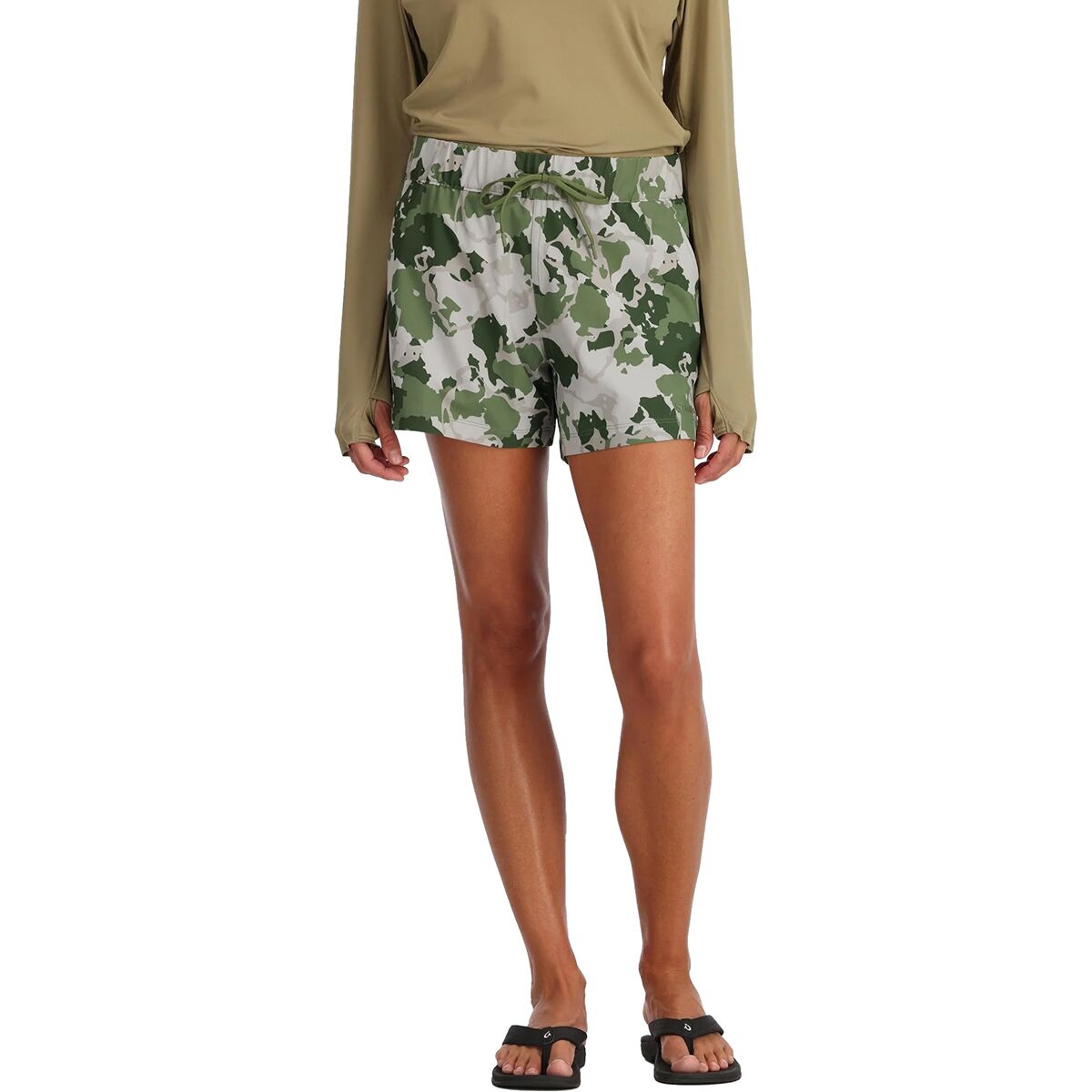 Simms Simms Seamount Short - Women's Regiment Camo Clover, XL