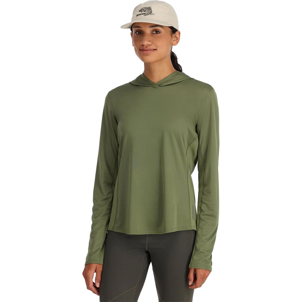 Simms Simms Challenger Solar Hoodie - Women's Dark Clover, 3XL