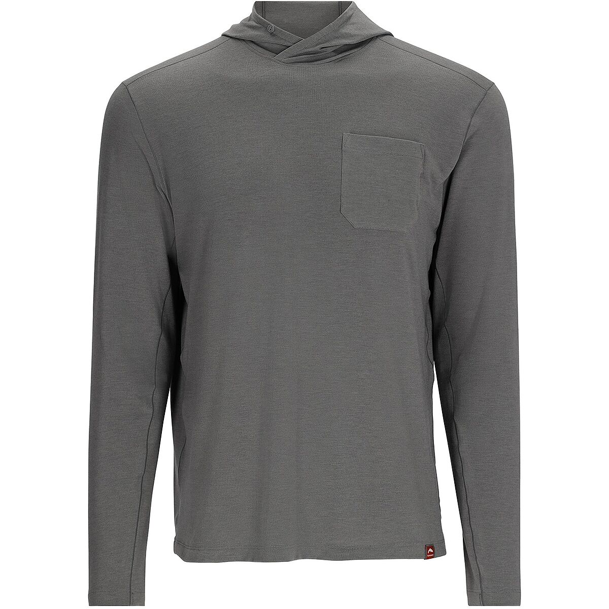 Image of Simms Glades Hoodie - Men's Steel Heather, M