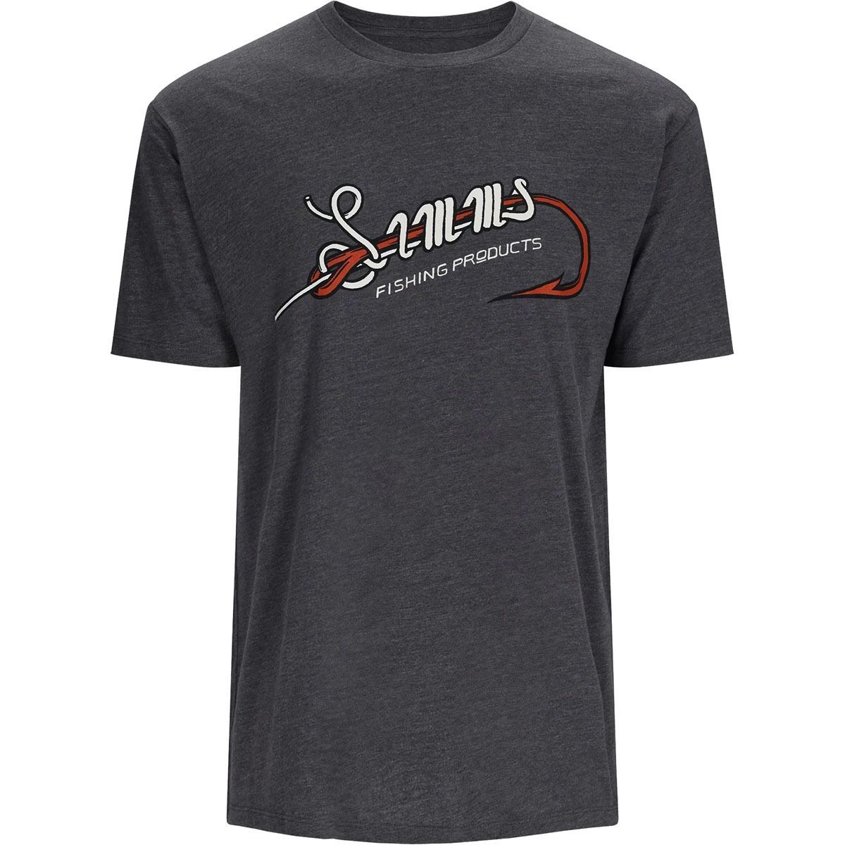 Simms Hook & Loop T-Shirt - Men's Titanium Heather, 3XL