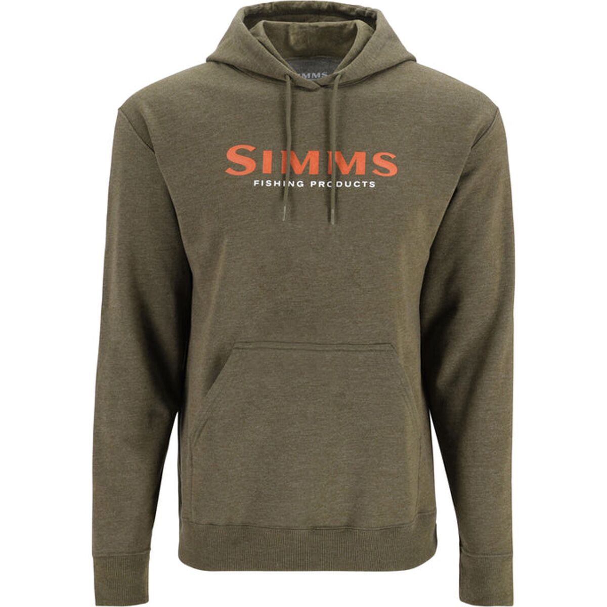 Simms Simms Logo Hoodie Military Heather, M
