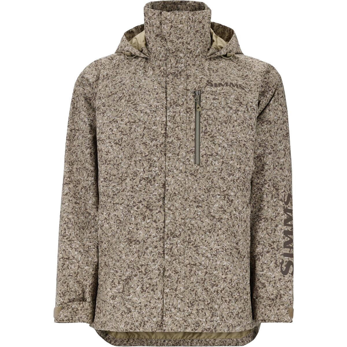 Image of Simms Challenger Fishing Jacket - Men's Pebble Stone, S