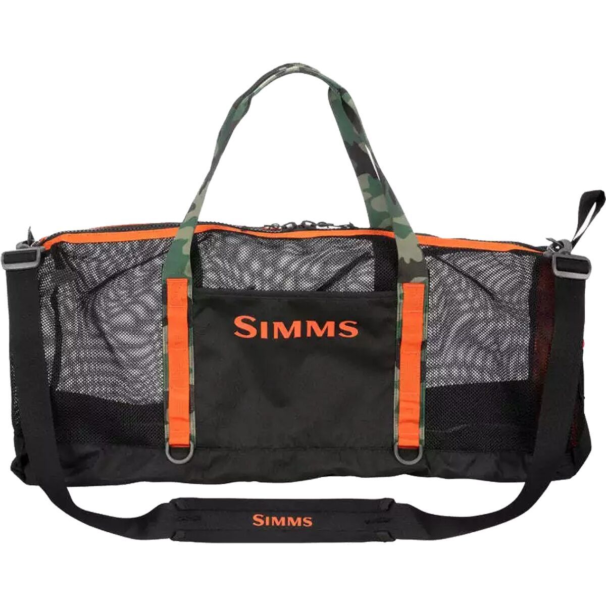 Image of Simms Challenger Mesh 60L Duffel Bag Black, One Size