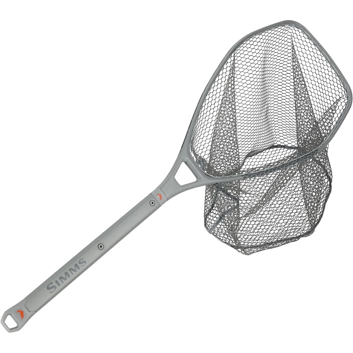 Image of Simms Daymaker Boat Net - Short Handle Pewter, One Size