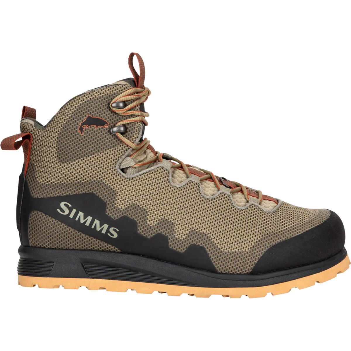 Simms Sandals Mens Size 9 Brown Nubuck Bungee Vibram Hiking Water Outdoor Shoes simms shoes products for sale | eBay main image 2