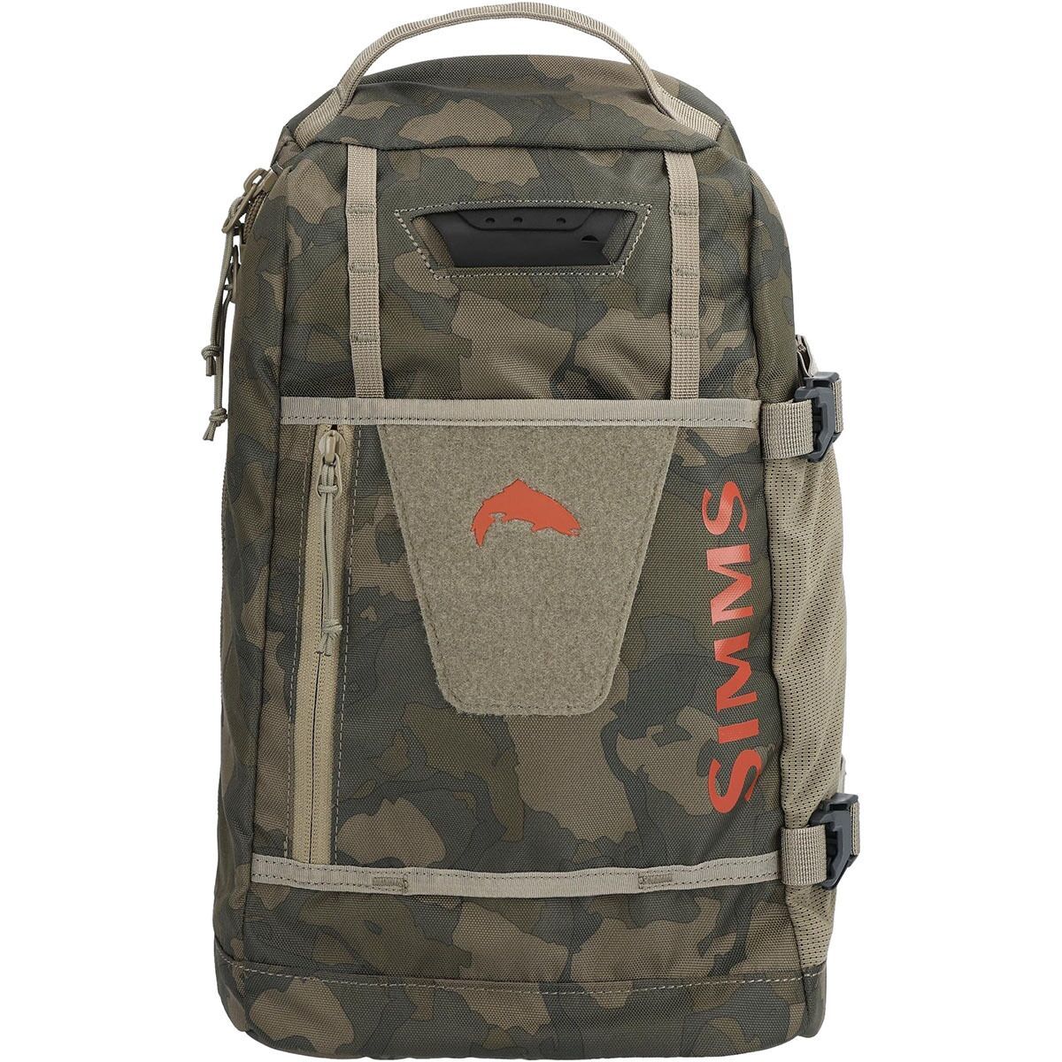 Image of Simms Tributary Sling Pack Regiment Camo Olive Drab, One Size