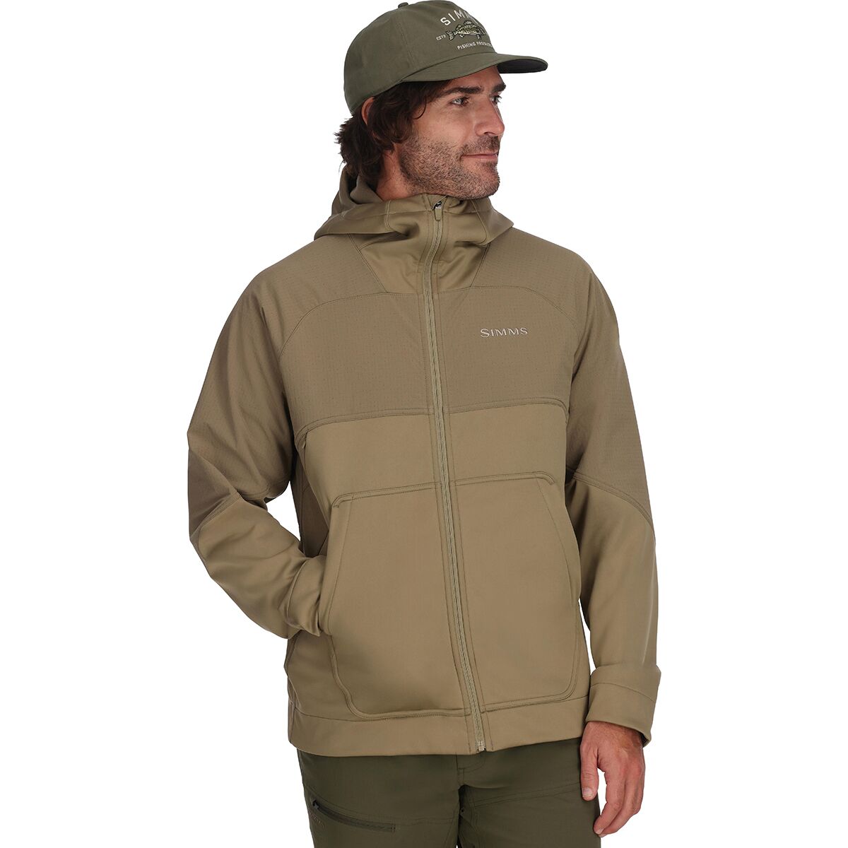 Image of Simms Saginaw Hoodie - Men's Bay Leaf, S